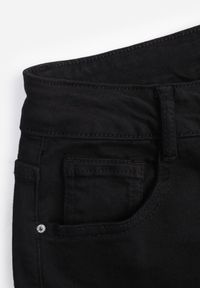 Renee - Czarne Jeansy Mom Fit High Waist Kasena. Okazja: na co dzień. Stan: podwyższony. Kolor: czarny. Styl: casual, klasyczny #4