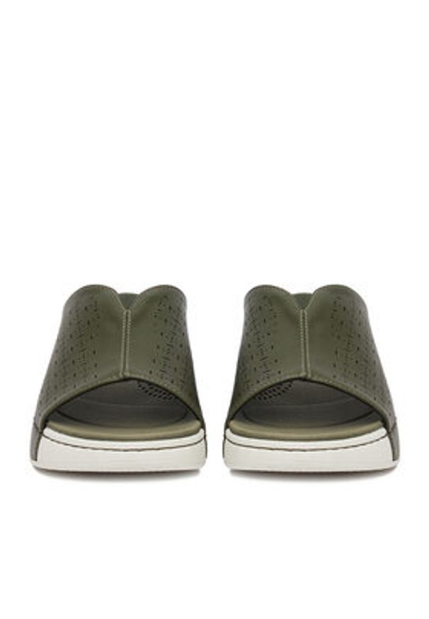 Go Soft Klapki CEO-R26SS02248 Zielony. Kolor: zielony. Materiał: skóra