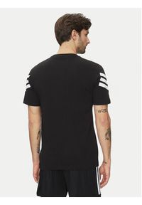 Adidas - adidas T-Shirt Future Icons 3-Stripes JD4877 Czarny Regular Fit. Kolor: czarny. Materiał: bawełna #4