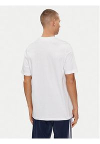 Adidas - adidas T-Shirt HY1338 Biały Regular Fit. Kolor: biały. Materiał: bawełna #4