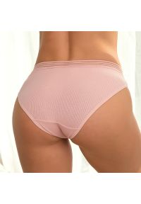 Intica - Figi damskie z elastycznym pasem na co dzień Esma. Kolor: różowy. Materiał: materiał #4