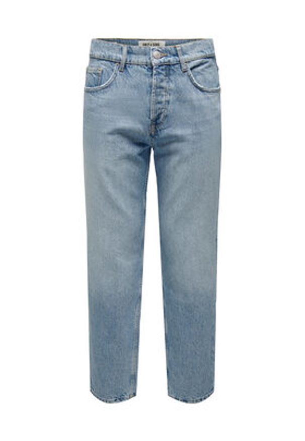 Only & Sons Jeansy Edge 22026986 Niebieski Loose Fit. Kolor: niebieski