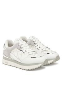 Liu Jo Sneakersy Maxi Wonder 91 BF5005 PX681 Biały. Kolor: biały. Materiał: zamsz, skóra #5