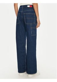 Tommy Jeans Jeansy Mia DW0DW20460 Granatowy Relaxed Fit. Kolor: niebieski