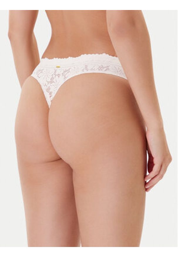 SELMARK - Selmark Stringi 10901 Beżowy. Kolor: beżowy. Materiał: syntetyk