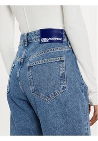 Karl Lagerfeld Jeans Jeansy 245J1115 Niebieski Straight Fit. Kolor: niebieski #4