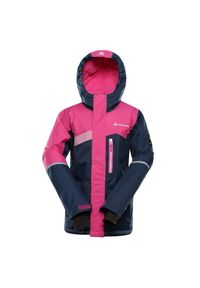ALPINE PRO - Kurtka dziecięca narciarska snowboardowa 10.000 Alpine Pro Dearo 2. Kolor: różowy. Sezon: zima. Sport: narciarstwo, snowboard #1
