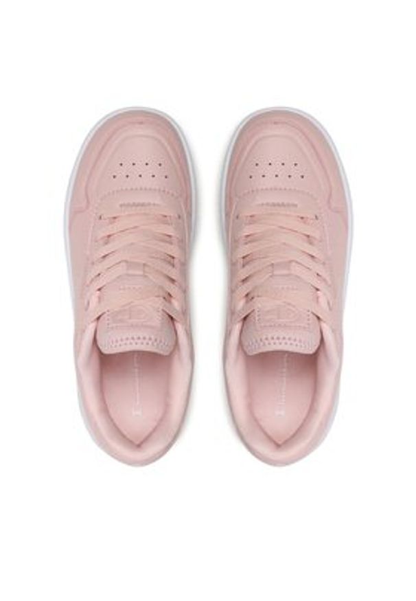 Champion Sneakersy Rebound Platform S11473-CHA-PS047 Różowy. Kolor: różowy. Materiał: skóra. Obcas: na platformie