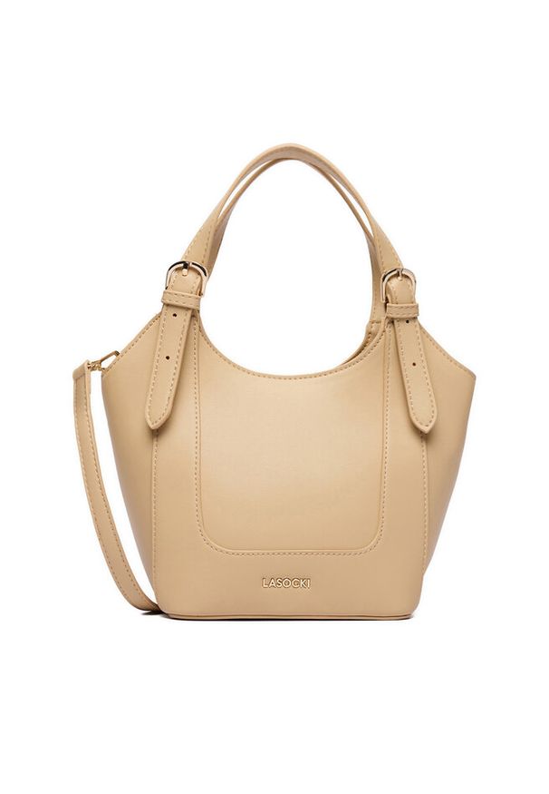 Torebka Lasocki. Kolor: beżowy