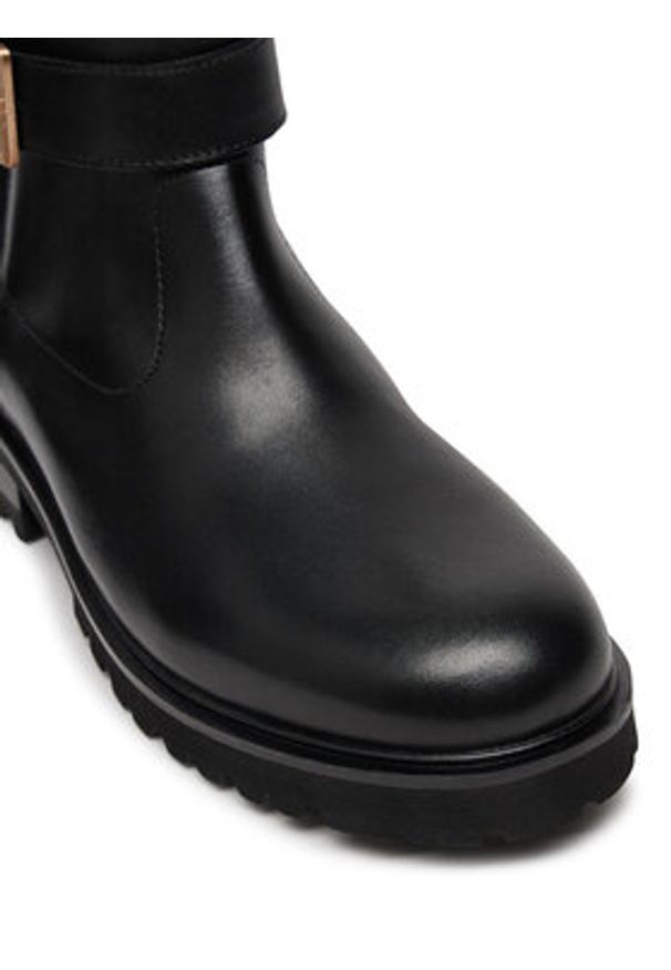 JOOP! Botki Chelsea 4140007699 Czarny. Kolor: czarny. Materiał: skóra