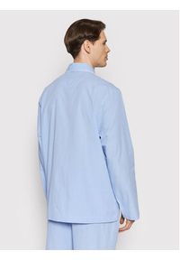 Polo Ralph Lauren Piżama 714514095001 Błękitny Regular Fit. Kolor: niebieski. Materiał: bawełna #5