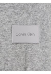 Calvin Klein Sweter K10K111960 Szary Regular Fit. Kolor: szary. Materiał: syntetyk #6