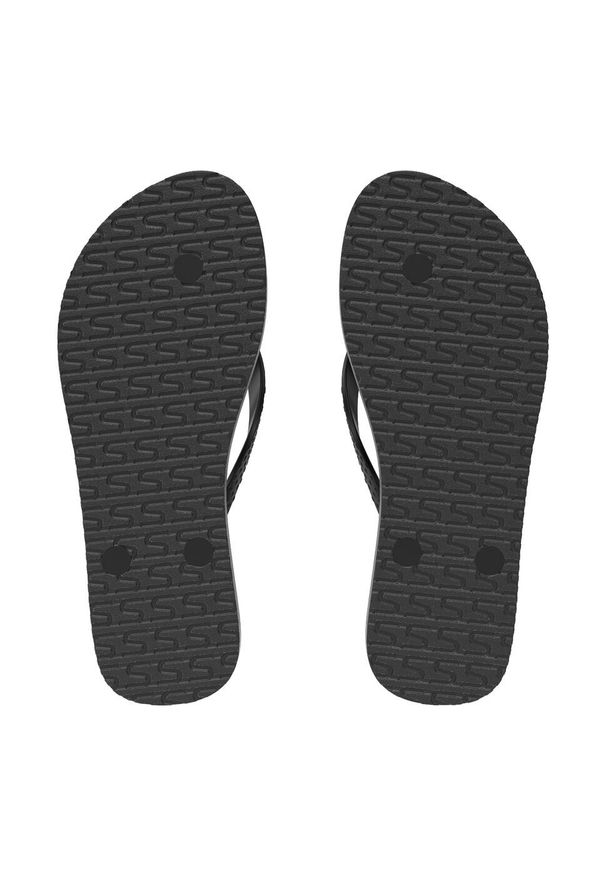 Klapki basenowe antypoślizgowe damskie Speedo Flip Flop. Kolor: czarny. Styl: sportowy