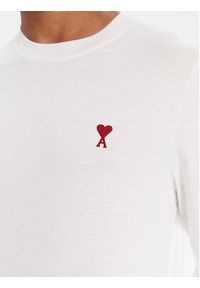 AMI PARIS Longsleeve BFUTS235.724 Biały Regular Fit. Kolor: biały. Materiał: bawełna. Długość rękawa: długi rękaw