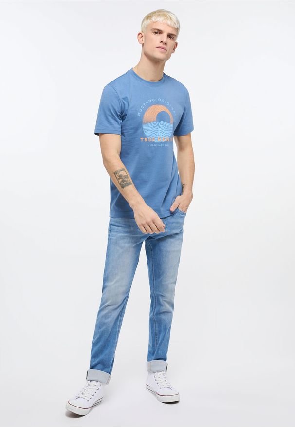 Mustang - MUSTANG OREGON TAPERED MĘSKIE SPODNIE JEANSOWE 1013682 5000 583