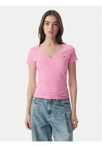 Tommy Jeans Komplet t-shirtów DW0DW21367 Kolorowy Slim Fit. Materiał: bawełna. Wzór: kolorowy #1