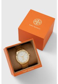 Tory Burch Zegarek TBW1200 damski kolor złoty. Kolor: złoty. Materiał: materiał #3