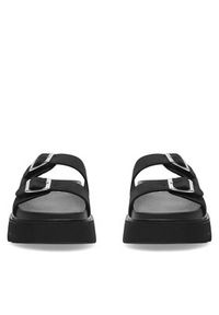 DeeZee Klapki HY86009-19 Czarny. Kolor: czarny. Materiał: syntetyk