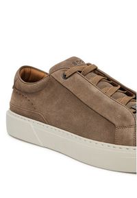 BOSS Sneakersy GaryTenn 50534292 Beżowy. Kolor: beżowy. Materiał: skóra, zamsz #5
