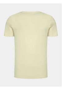Casual Friday T-Shirt 20503063 Beżowy Slim Fit. Okazja: na co dzień. Kolor: beżowy. Materiał: bawełna. Styl: casual #3