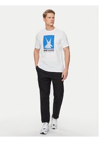 Helly Hansen T-Shirt Hp Race Graphic T-Shirt 34419 Biały Regular Fit. Kolor: biały. Materiał: syntetyk #2