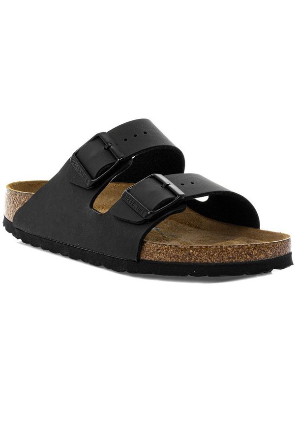 Klapki damskie Birkenstock Arizona BS (0551253). Kolor: czarny. Sezon: lato. Styl: sportowy, młodzieżowy