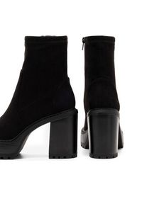 Nine West Botki SHAYLA 13151VM Czarny. Kolor: czarny. Materiał: materiał #5