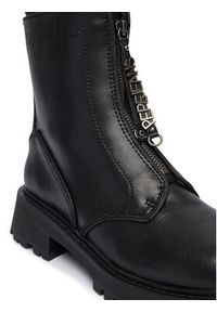 Pepe Jeans Trapery Stacy Hug W PLS500024 Czarny. Kolor: czarny. Materiał: skóra, syntetyk #3