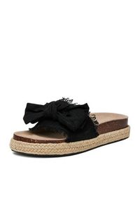 DeeZee Espadryle 92529 Czarny. Kolor: czarny. Materiał: materiał #5