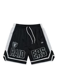 New Era Szorty sportowe NFL Las Vegas Raiders Graphic 60596395 Czarny Regular Fit. Kolor: czarny. Materiał: syntetyk. Styl: sportowy #9