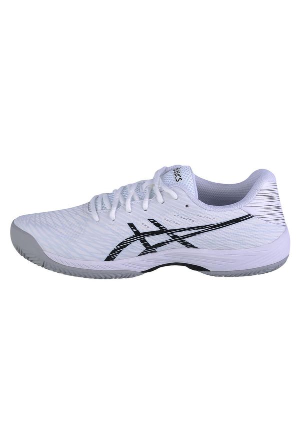 Asics - Buty do tenisa męskie, ASICS Gel-Game 9 Clay/Oc. Kolor: czarny, biały, wielokolorowy. Materiał: tkanina, materiał, guma, syntetyk. Sport: tenis