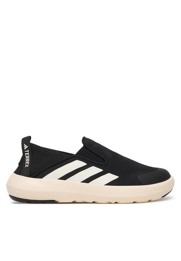 Adidas - Trekkingi adidas. Zapięcie: bez zapięcia. Kolor: czarny. Model: Adidas Terrex. Sport: turystyka piesza