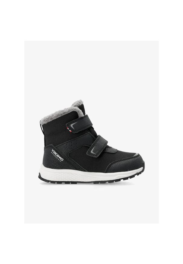 Buty dziecięce Viking Footwear Equip Warm WP 2V. Kolor: czarny. Sport: turystyka piesza