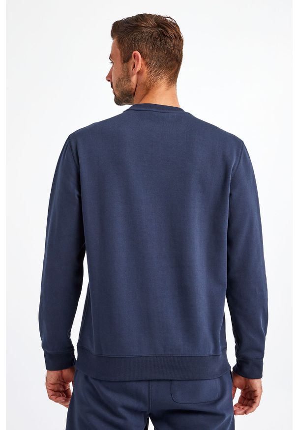 Armani Exchange - BLUZA ARMANI EXCHANGE. Materiał: tkanina. Długość: długie