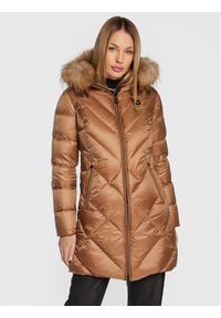 Blauer Kurtka puchowa Brandy BLDK03215 006047 Brązowy Regular Fit. Kolor: brązowy. Materiał: syntetyk, puch #1