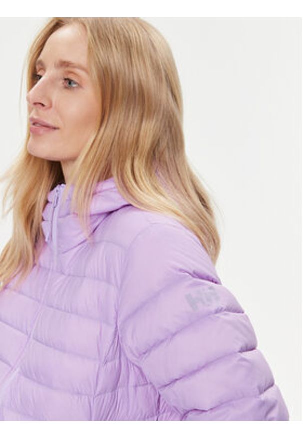 Helly Hansen Kurtka puchowa 53821 Fioletowy Regular Fit. Kolor: fioletowy. Materiał: syntetyk