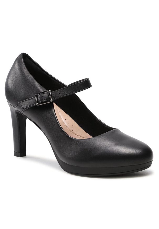 Półbuty Clarks. Kolor: czarny