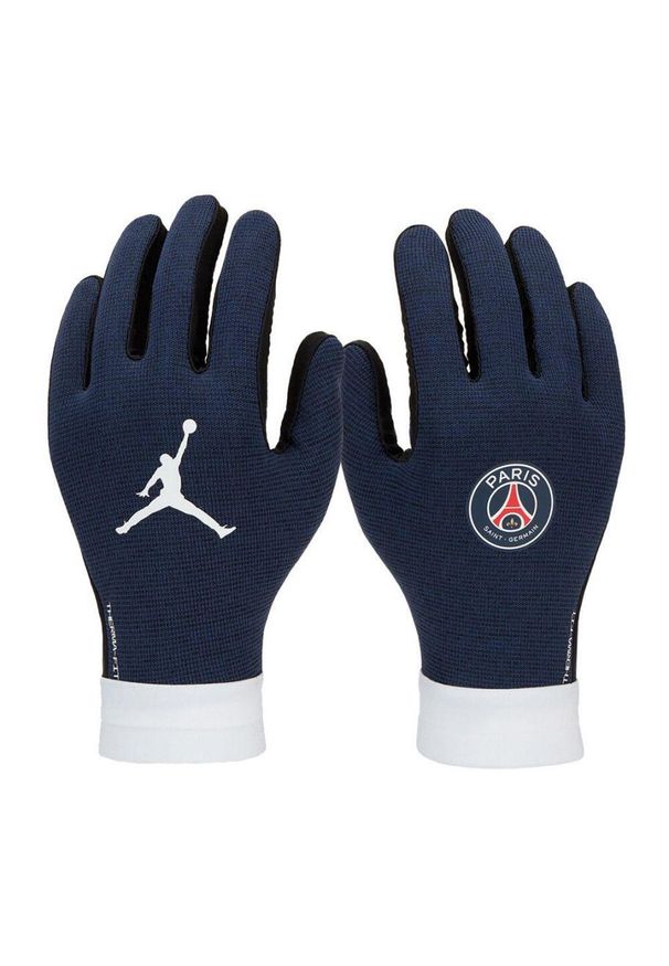 Nike - Rękawice Dziecięce Academy ThermaFit Paris Saint Germain FC. Kolor: niebieski. Sport: turystyka piesza