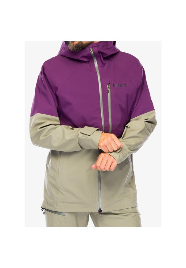Kurtka membranowa męska Marmot Refuge Pro Jacket. Kolor: fioletowy