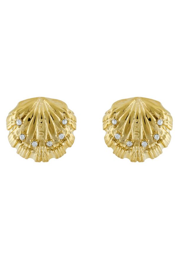 Guess Kolczyki JUBE05 136JW Złoty. Materiał: metalowe. Kolor: złoty