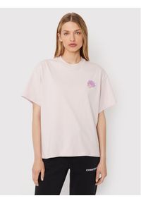 Converse T-Shirt Desert Rave 10024662-A03 Różowy Loose Fit. Kolor: różowy. Materiał: bawełna #1