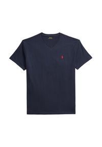 Polo Ralph Lauren T-Shirt 710708261 Granatowy Classic Fit. Typ kołnierza: polo. Kolor: niebieski. Materiał: bawełna #4