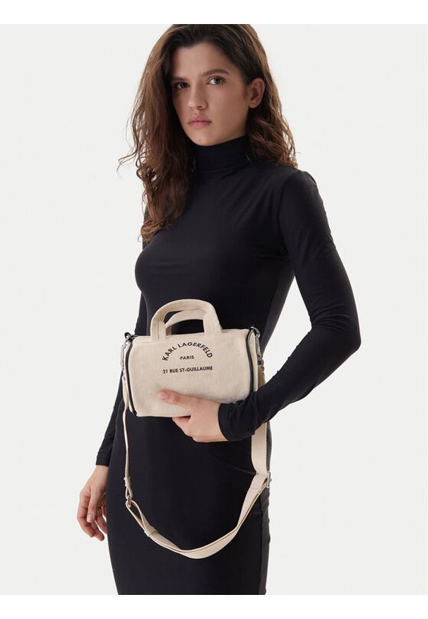 Karl Lagerfeld - KARL LAGERFELD Torebka B1W50018 Beżowy. Kolor: beżowy