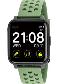 Smartwatch Rubicon X3 Zielony (RNCE58BINX03AX). Rodzaj zegarka: smartwatch. Kolor: zielony