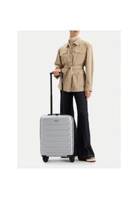 Gino Rossi - Walizka kabinowa GINO ROSSI. Kolor: srebrny #1