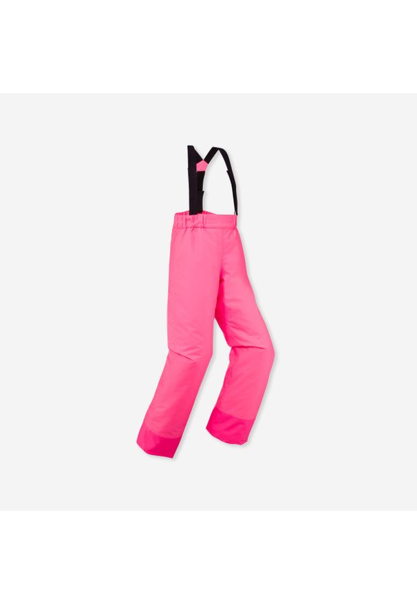 WEDZE - Spodnie narciarskie dla dzieci Wedze - 100. Kolor: różowy. Materiał: materiał. Sport: narciarstwo