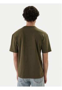 Guess T-Shirt F6GI11 K8HM4 Khaki Regular Fit. Kolor: brązowy. Materiał: bawełna #4