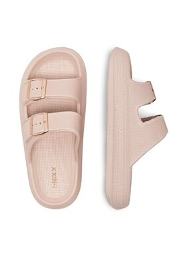 MEXX Klapki MICC1904941W-01 Beżowy. Kolor: beżowy. Materiał: syntetyk