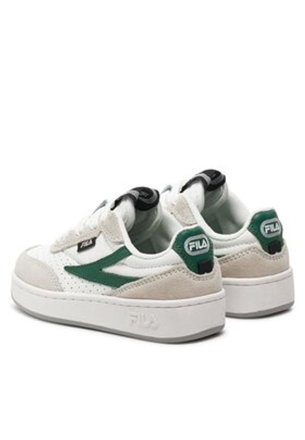 Fila Sneakersy Fila Sevaro S Kids FFK0161 Biały. Kolor: biały. Materiał: skóra
