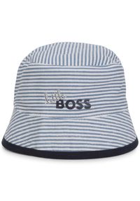 BOSS - Boss Kapelusz J91141 Biały. Kolor: biały. Materiał: bawełna, materiał